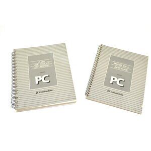 Commodore Microsoft DOS Manual Lot of 2 User Guides Reference MS Shell 1980's